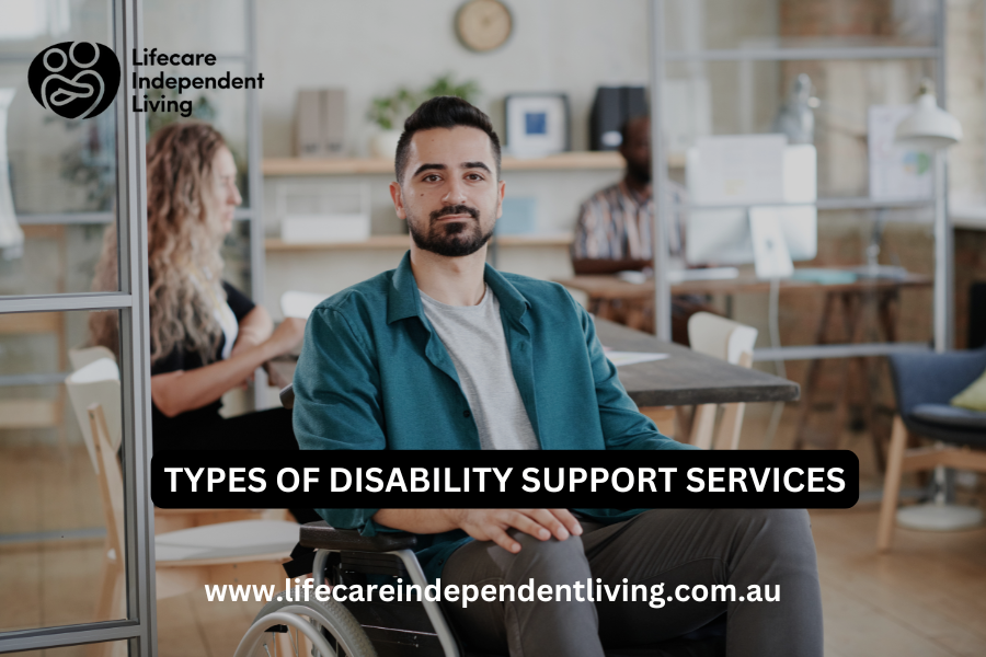 Types of disability support services
